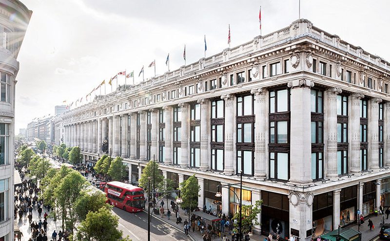 Selfridges timber window repair