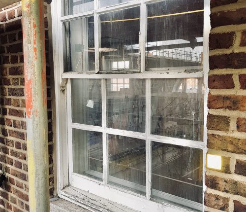 Southwark fire station sash windows