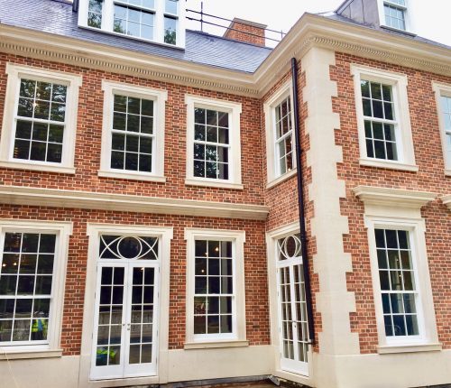 Huxley house, sash windows and period doors