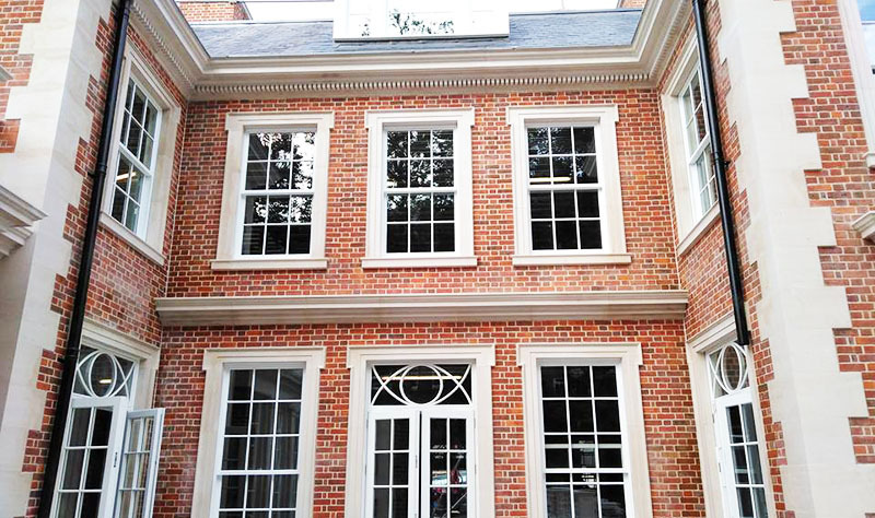 Huxley house heritage sash windows