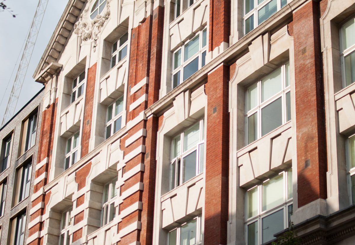 Flush casement windows installed at 75 Leman Street