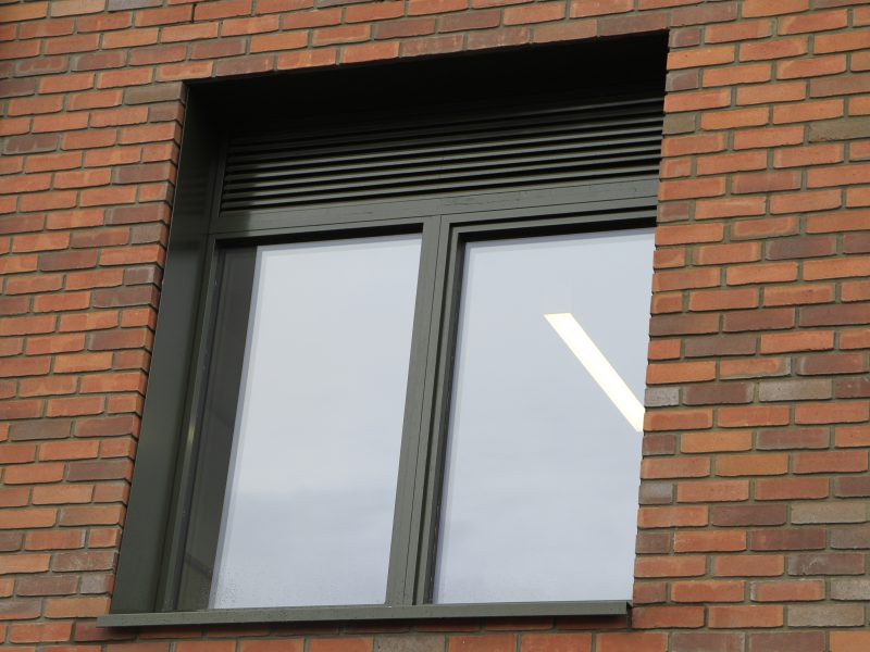 Aluminium clad windows St Benedict's School