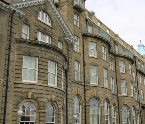 University Arms Hotel Traditional Box Sash Windows