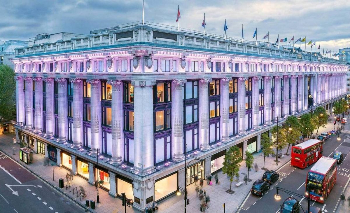 Selfridges building restoration works case study