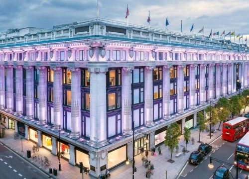 Selfridges building restoration works case study