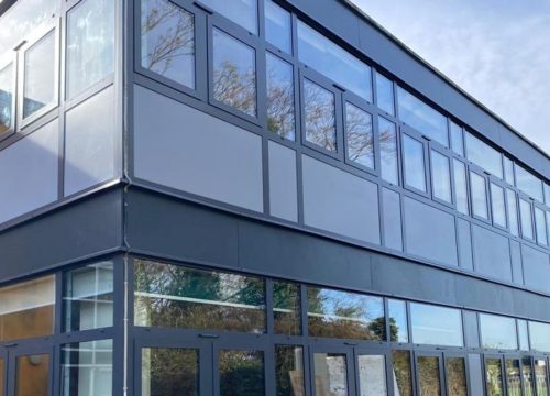 Tendering College alu clad windows