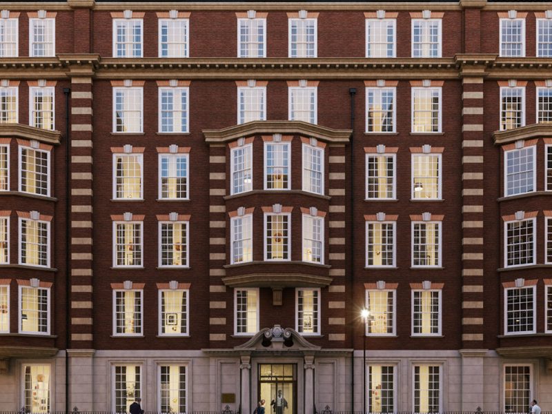 35 Old Street easy clean traditional sash windows