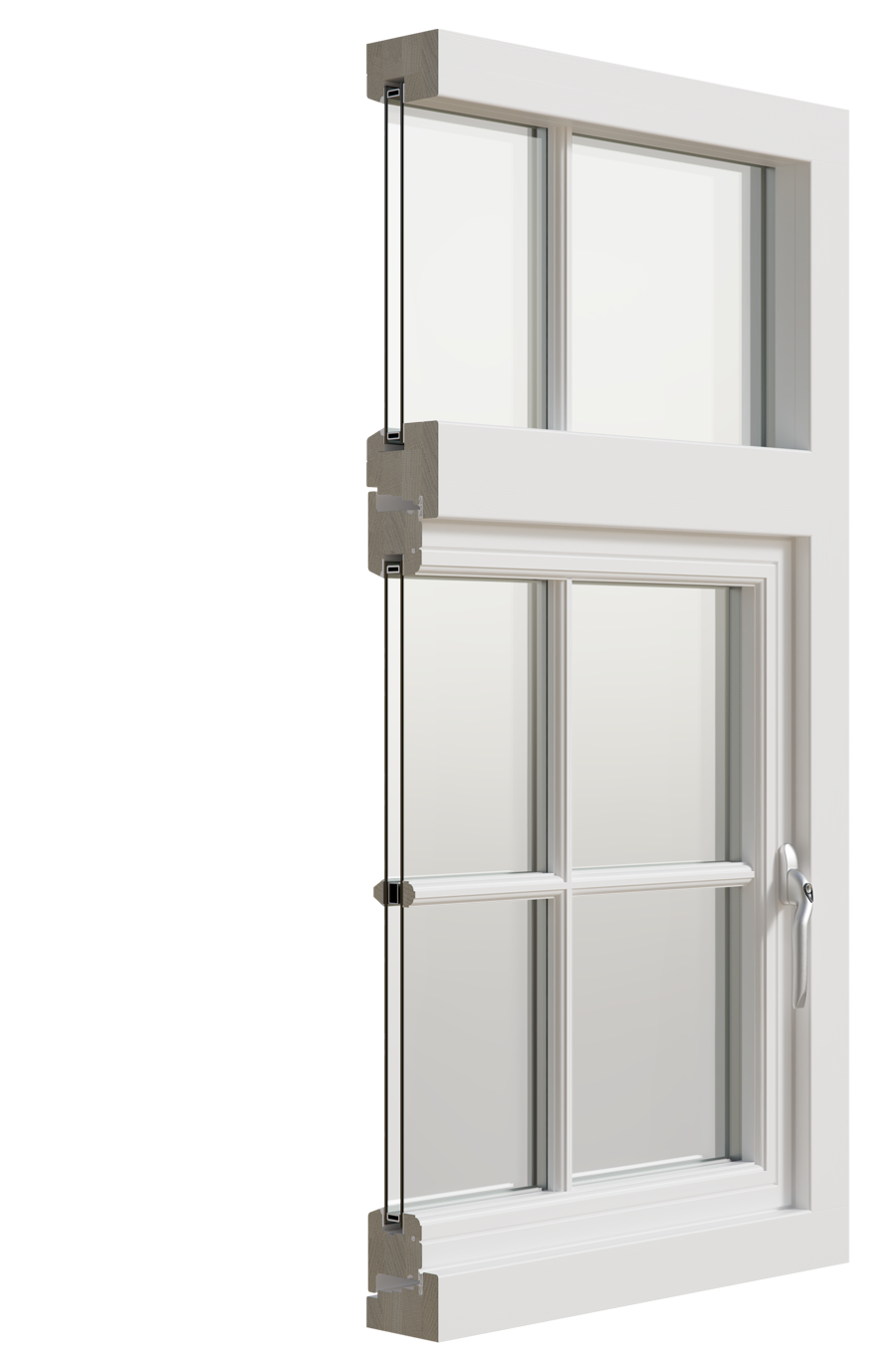 flush casement window
