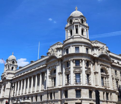 old war office featuring timber sash window refurbishment