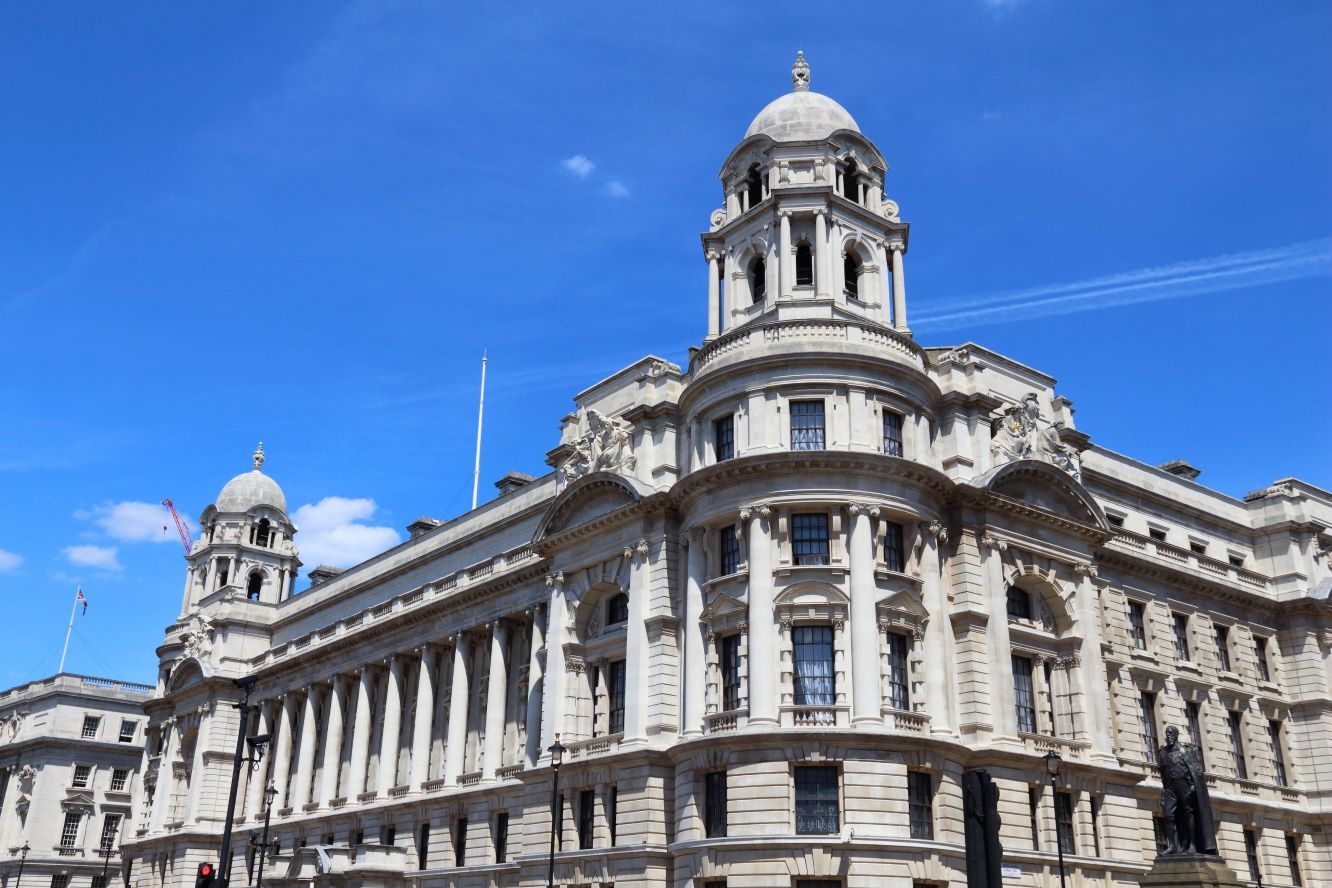 old war office featuring timber sash window refurbishment
