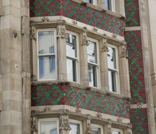 Traditional timber box sash windows 53 Fleet Street